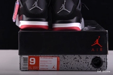 537 308497-089 Cement Black 4 Retro Jordan EasyMatch 1016